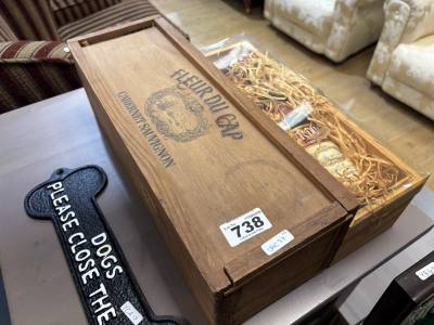 2 X BOTTLES OF FLEUR DU CAP CABERNET SAUVIGNON (1980-1988)