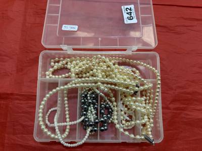 BOX OF DRESS PEARLS