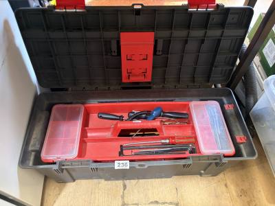 TOOL BOX + CONTENTS