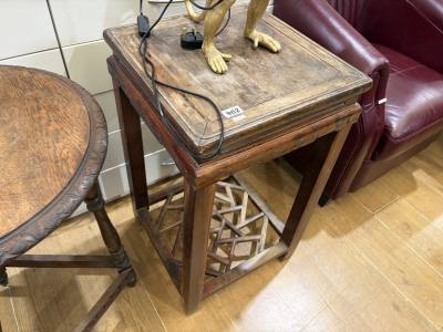 ORIENTAL LAMP TABLE