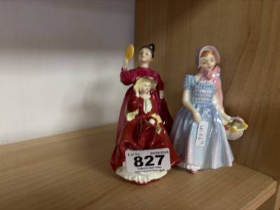 3 X DOULTON FIGURINES