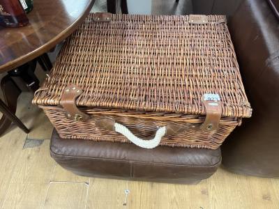 PICNIC BASKET + CONTENTS