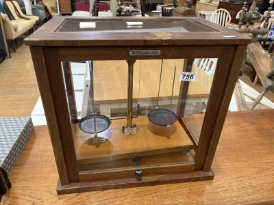 CASED VINTAGE SCALES