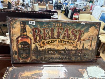 BELFAST WHISKEY PRINT