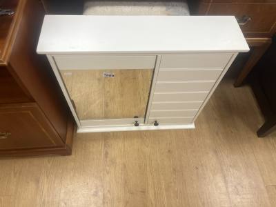 MIRRORED BATH CABINET
