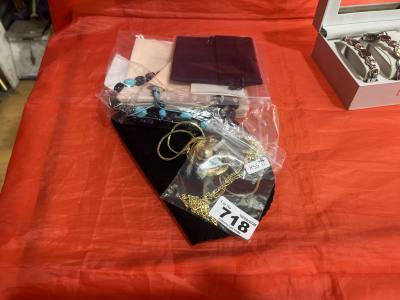 LOLA ROSE NECKLACE + GOLD PLATE CHAIN ETC