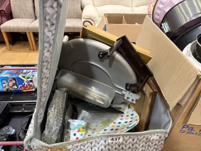 BOX OF KITCHENALIA ETC