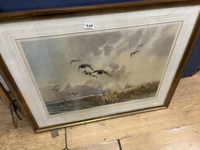 SIGNED JOHN COWAN PRINT