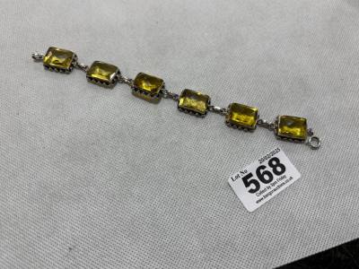 SILVER DRESS BRACELET