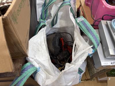 BAG OF ELECTRICAL TOOLS