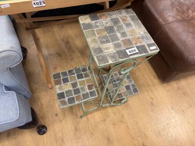 MOSAIC POT STAND