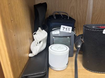 CLOCK + SPEAKER + PEN + CAMCORDER