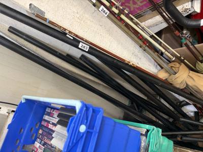 2 X CLOTHES RAILS