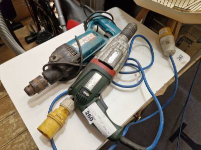 2 X 110V DRILLS
