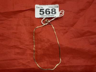 9CT GOLD BRACELET