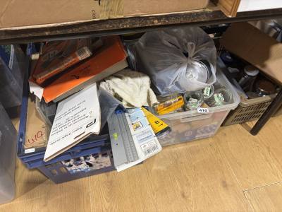 3 X BOXES OF TOOLS