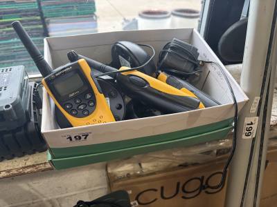 BOX OF WALKIE TALKIES