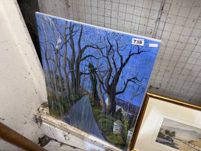 SIGNED KENLITO OIL ON CANVAS