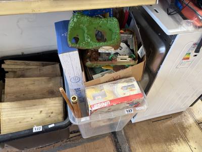 BOXED ITEMS + BOX OF ODDS