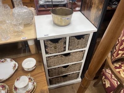 WOODEN STORAGE CABINET