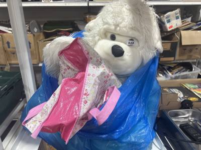 LARGE GORILLA TEDDY + BAG