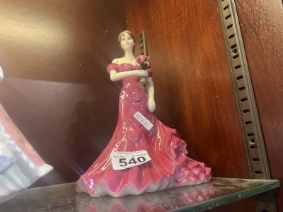 COALPORT ' SENTIMENTS' FIGURE
