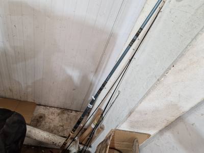 LOT OF FISHING RODS