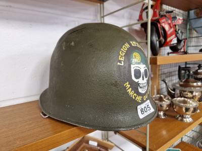 VINTAGE COMBAT HELMET