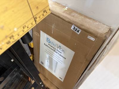 BOXED BATHROOM CABINET