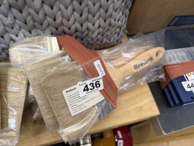 5 X NEW PAINT BRUSHES