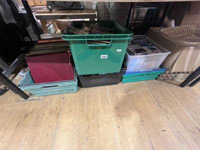 5 X BOXES OF RECORDS + CD'S