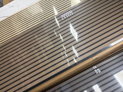 4 X STANDARD WALNUT COMPOSITE WALL PANELS