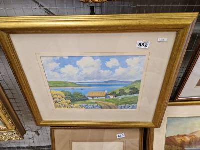 P . CLYWARD OIL PAINTING