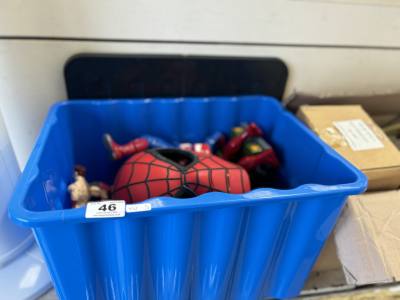 BOX OF TOY FIGURES