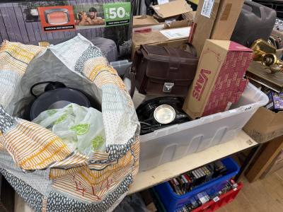 BOX + BAG LOT