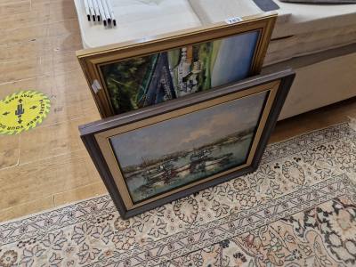 SIGNED NAUTICAL OIL + OIL