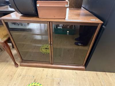 GLASS FRONTED CABINET 