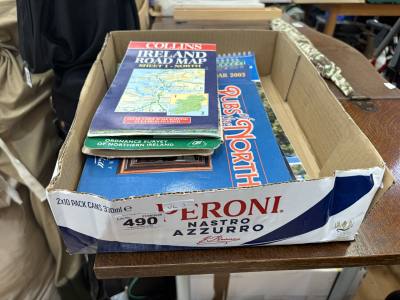 BOX OF MAPS
