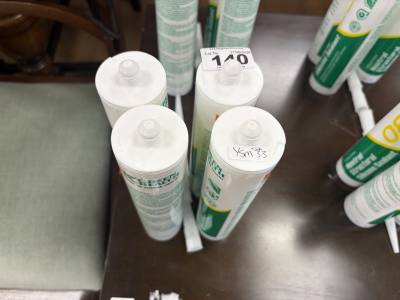 4 X TUBES OF NEUTRAL SILICONE STRUCTURAL SEALANT