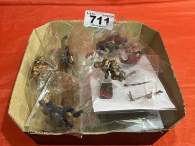 BOX OF ARMY FIGURES