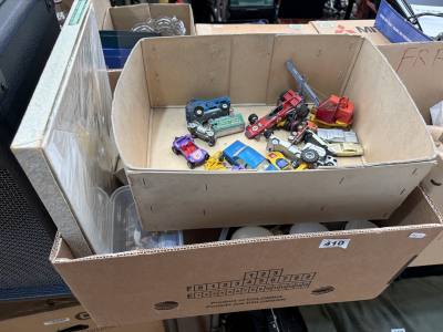 BOX OF CHINA ETC + CARS