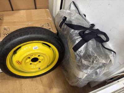 2 X SPARE WHEELS