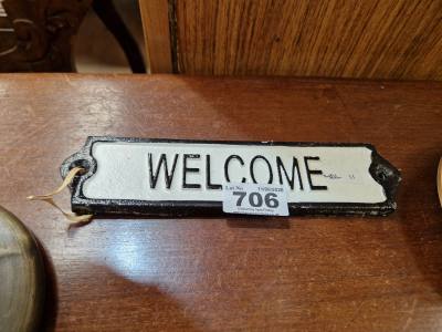 WELCOME SIGN