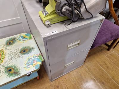 PAIR OF 2 DRAWER FILE CABINETS