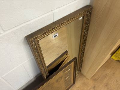 GILT FRAMED MIRROR