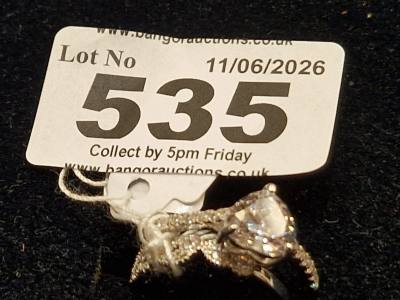 2 X NEW SILVER RINGS