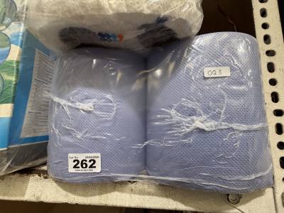 BALE OF BLUE ROLL