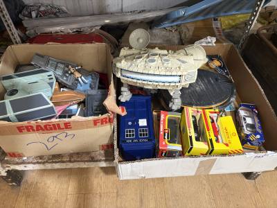 2 X BOXES OF TOYS