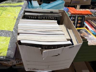 BOX OF GUITAR BOOKS