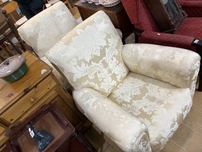 PAIR OF VICTORIAN STYLE CHAIRS